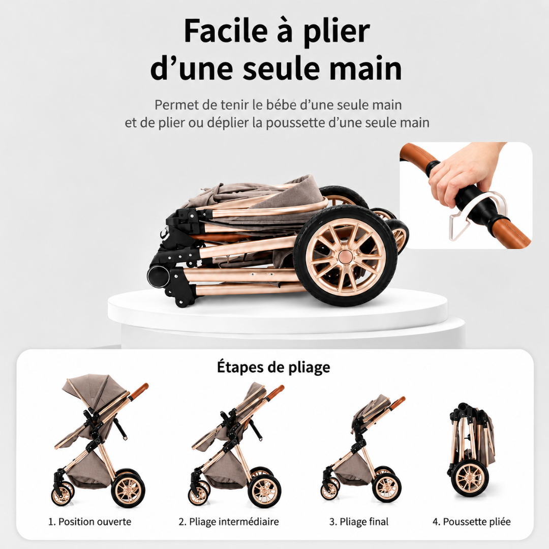 Poussette PREMIUM 3 en 1